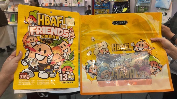 RGS-emballage laver brugerdefinerede trekantede forseglede lynlåstasker