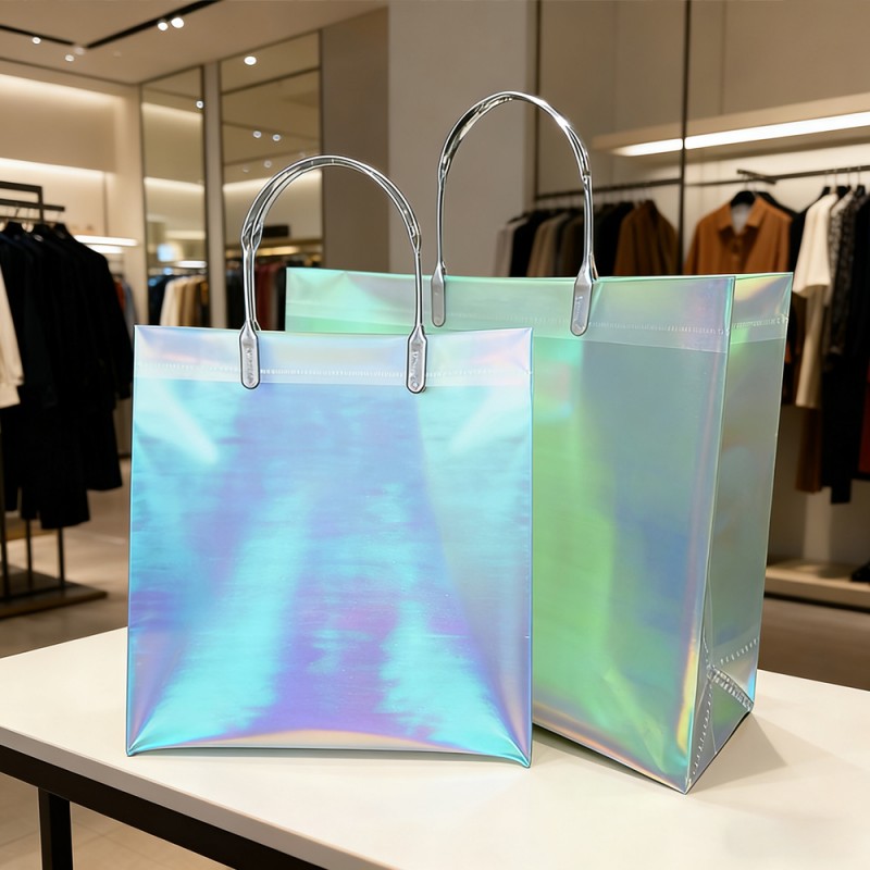 PET og PE lamineret gavemulepose