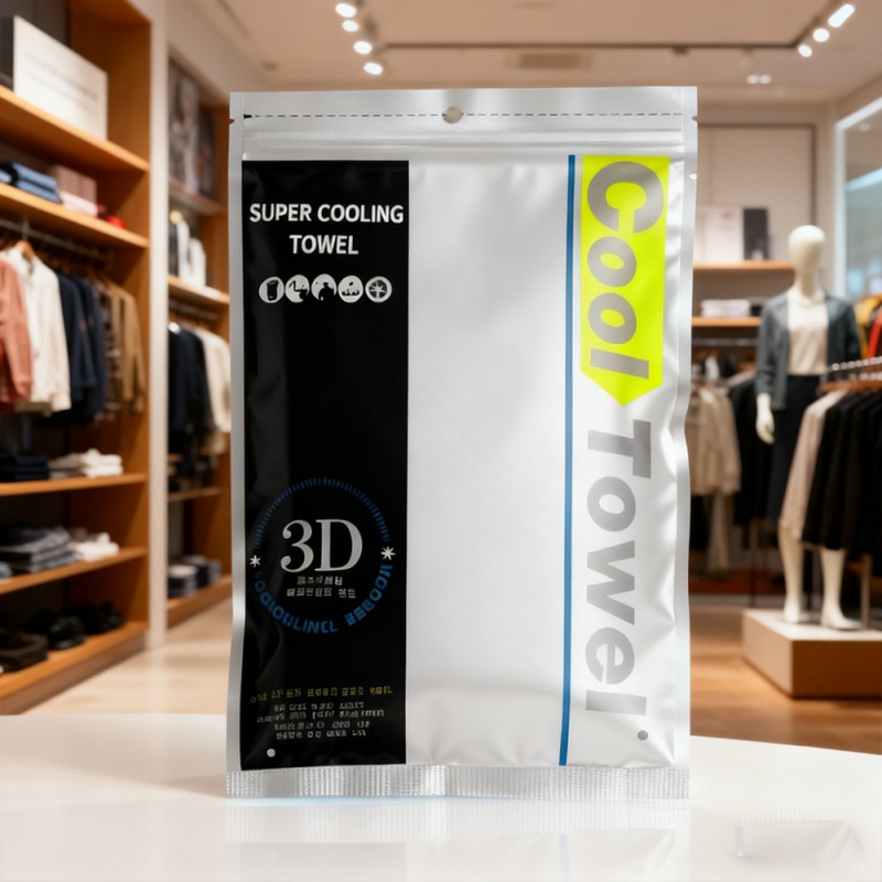 Trekantet forseglet lynlåspose